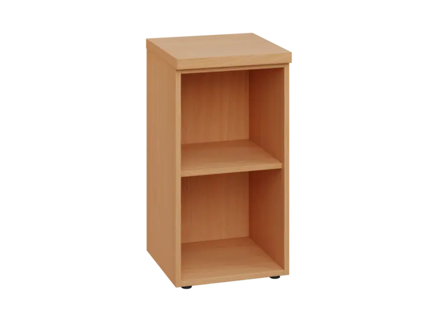 SIN 2 - 4N kancelářská skříň, nika, 770x400x400, buk royal